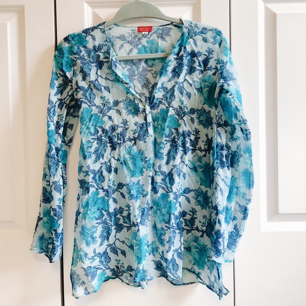 Gorgeous sheer beach cover up